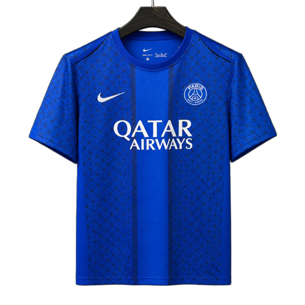 Paris Saint – Germain 2025/26 Pre – Match Training Top – Player Version – Blue