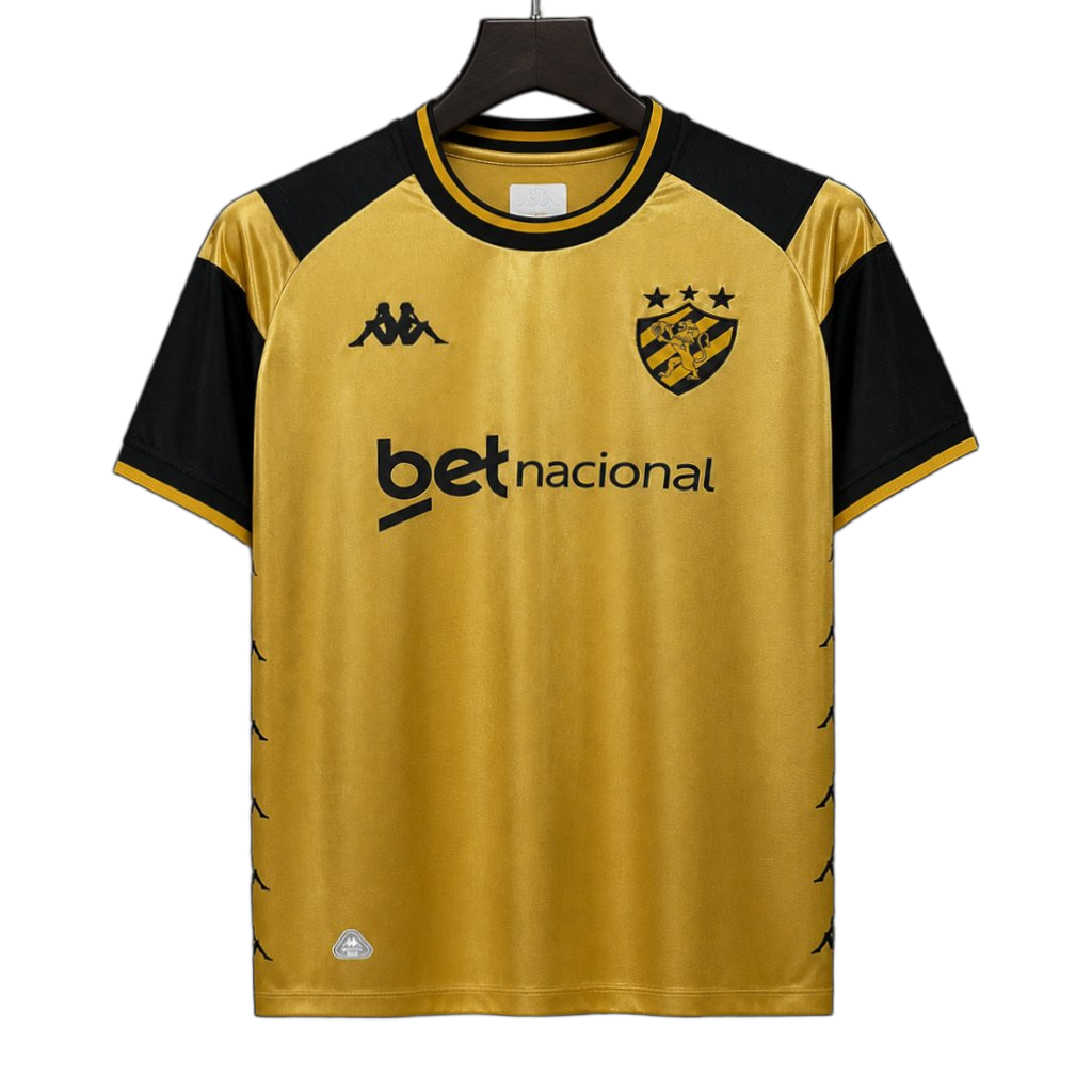 Sport Recife 2026/27 Away Jersey – Gold – Metallic