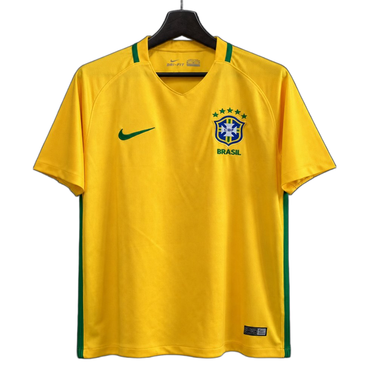 Brazil 2016 Home Jersey – Retro Version
