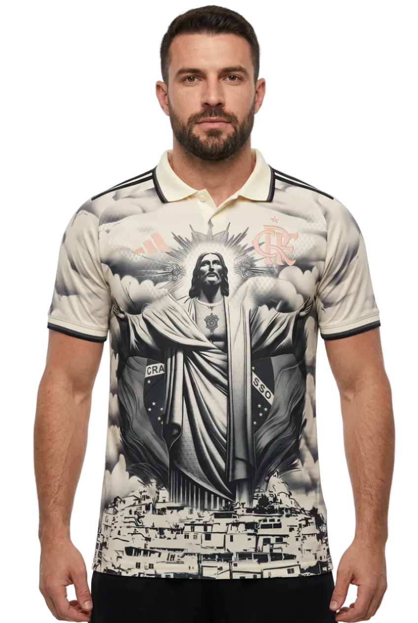 Flamengo 2026/27 Jersey – Player Version – Special Edition – Cream