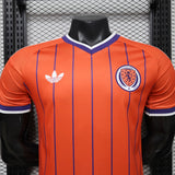 Scotland 2026/27 Away Jersey – Player Version – Purple/Orange