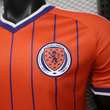 Scotland 2026/27 Away Jersey – Player Version – Purple/Orange