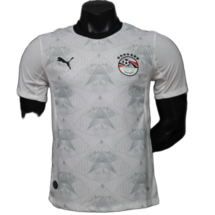 Egypt 2026 Away Jersey – Player Version – White/Grey