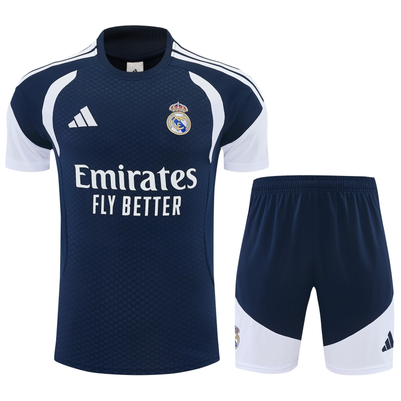Real Madrid 2026/27 Adult Kit – White/Blue/Navy