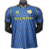 Manchester United 2026 Away Jersey – Player Version – Black/Blue