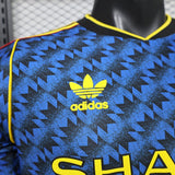 Manchester United 2026 Away Jersey – Player Version – Black/Blue