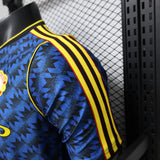 Manchester United 2026 Away Jersey – Player Version – Black/Blue