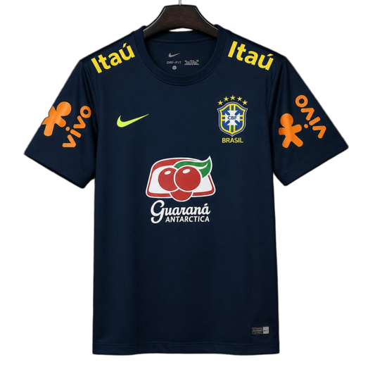 Brazil 2019 Training Training Top – Retro Version – Blue/Navy