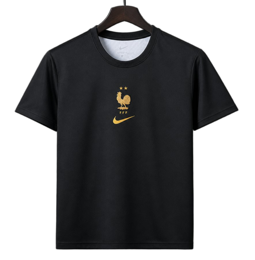 France 2026 Goalkeeper Jersey – Black/Orange – T