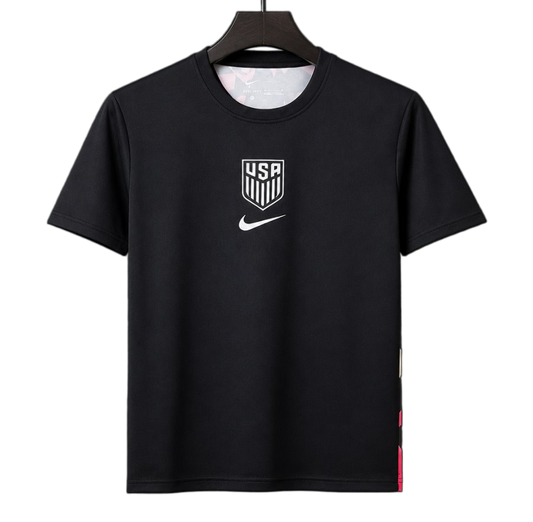 USA 2026 Goalkeeper Jersey – Black – Usmnt T