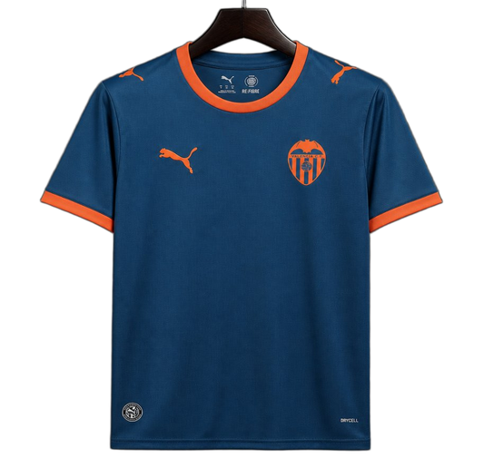 Valencia 2026/27 Away Jersey – Plain Navy
