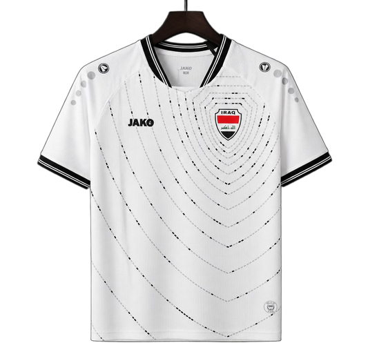 Iraq 2026 Home Jersey – White Pattern