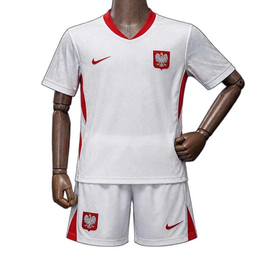 Poland 2026 Home Jersey – Kids