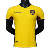 Ecuador 2026 Home Jersey – Player Version – Yellow – Tonal Wave
