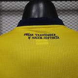 Ecuador 2026 Home Jersey – Player Version – Yellow – Tonal Wave