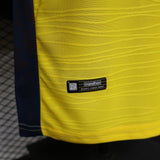 Ecuador 2026 Home Jersey – Player Version – Yellow – Tonal Wave