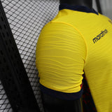 Ecuador 2026 Home Jersey – Player Version – Yellow – Tonal Wave