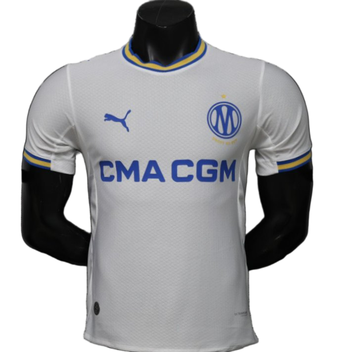 Olympique de Marseille 2026/27 Home Jersey – Player Version – White