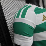 Celtic 2026/27 Home Jersey – Player Version – White/Green