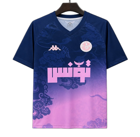Tunisia 2026 Jersey – Special Edition – Navy/Pink – Gradient