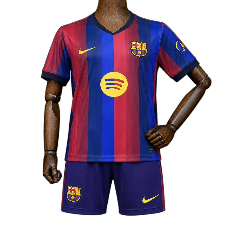 FC Barcelona 2026/27 Home Kids Kit