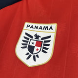 Panama 2026 Home Jersey – Red/Navy Trim