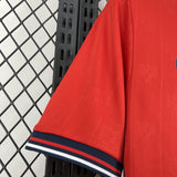 Panama 2026 Home Jersey – Red/Navy Trim