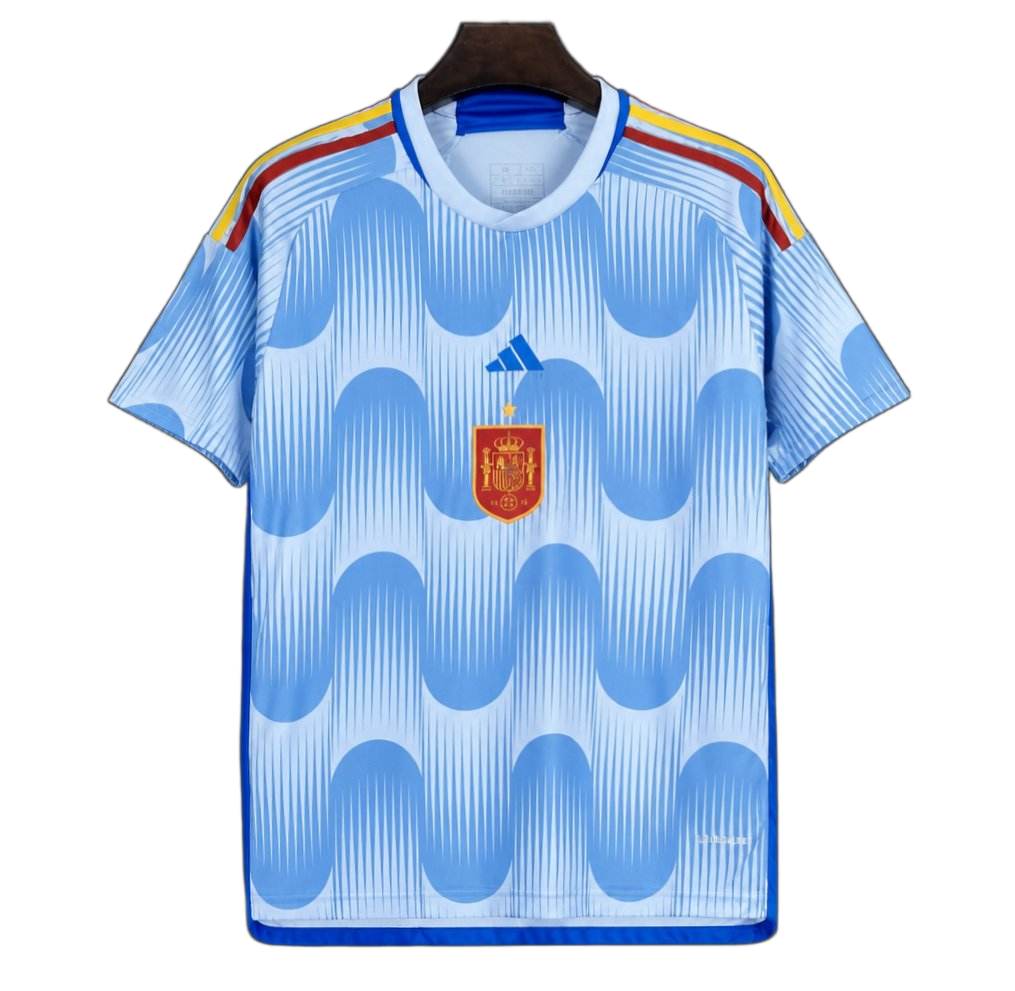 Spain 2022 Away Jersey – Retro Version