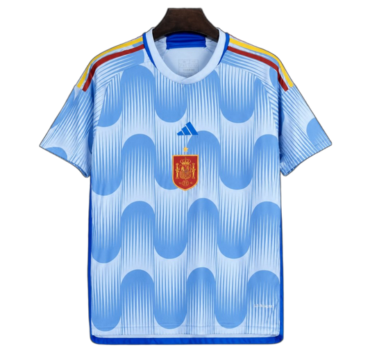Spain 2022 Away Jersey – Retro Version