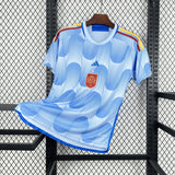 Spain 2022 Away Jersey – Retro Version
