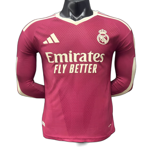 Real Madrid 2026/27 Third Jersey – Player Version – Long Sleeve