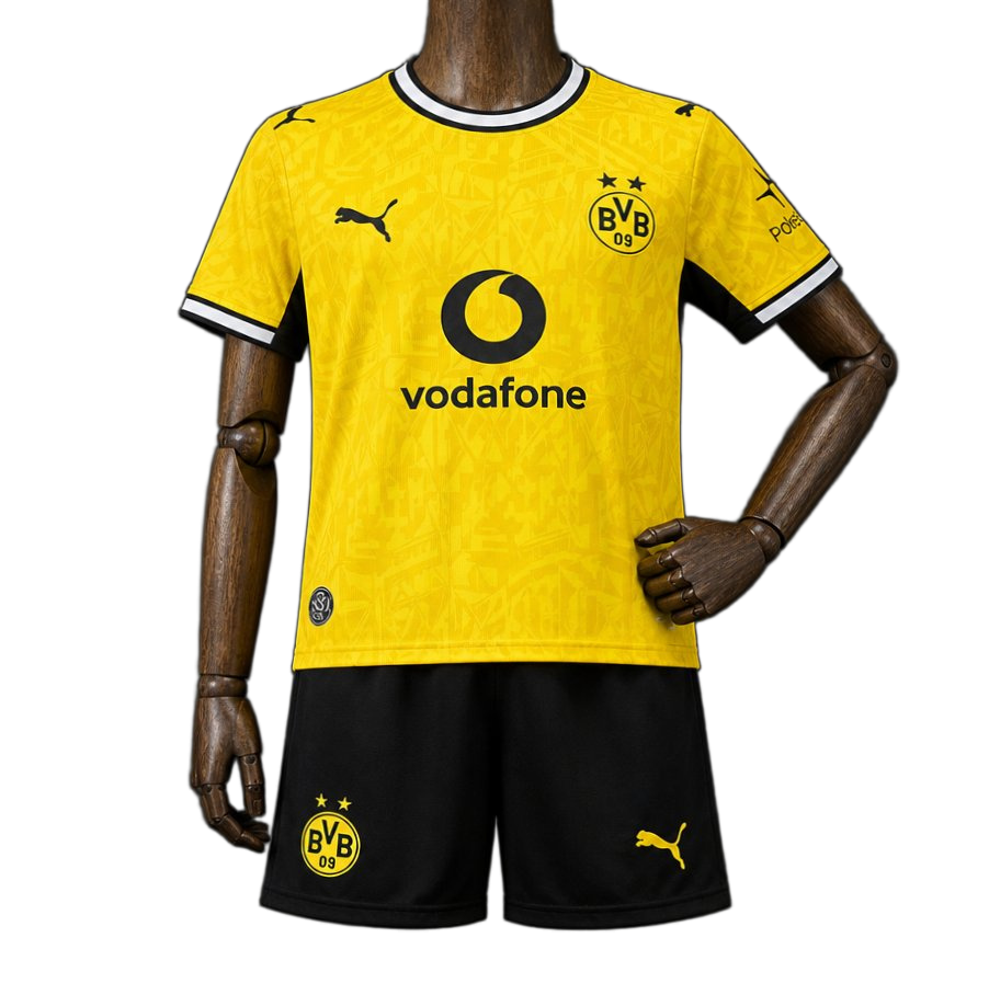 Borussia Dortmund 2026/27 Home Jersey – Kids – Black/Yellow