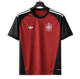 Spain 2026 Goalkeeper Jersey – Black – Wine
