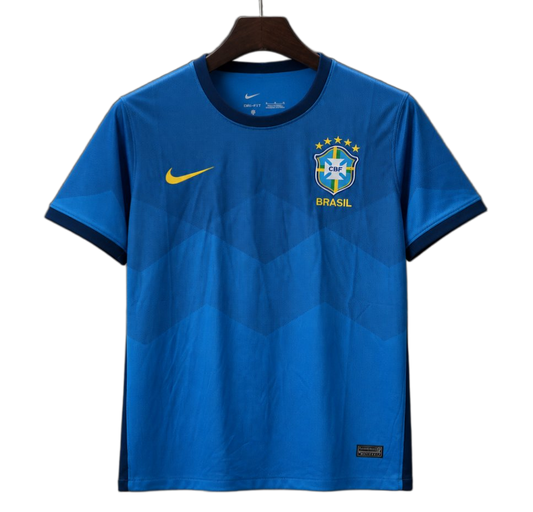 Brazil 2021 Away Jersey – Retro Version – Blue
