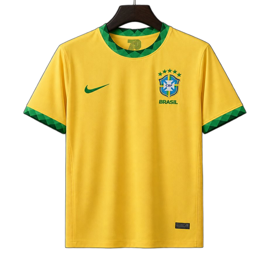 Brazil 2021 Home Jersey – Retro Version