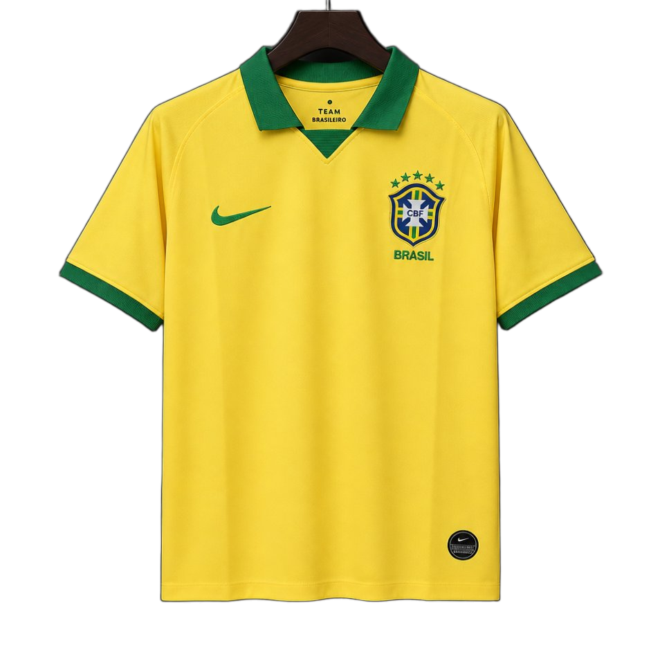 Brazil 2020 Home Jersey – Retro Version