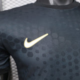 South Korea 2026 Away Jersey – Player Version – Grey – Dark Tonal Dot Allover Print