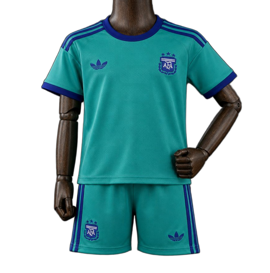 Argentina 2026 Away Kids Kit – Green