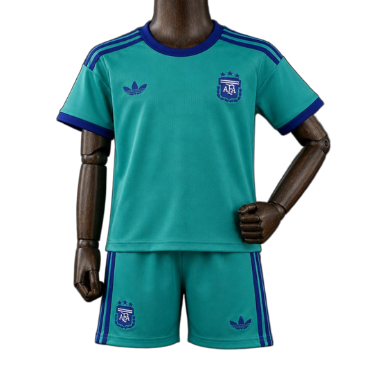 Argentina 2026 Away Kids Kit – Green