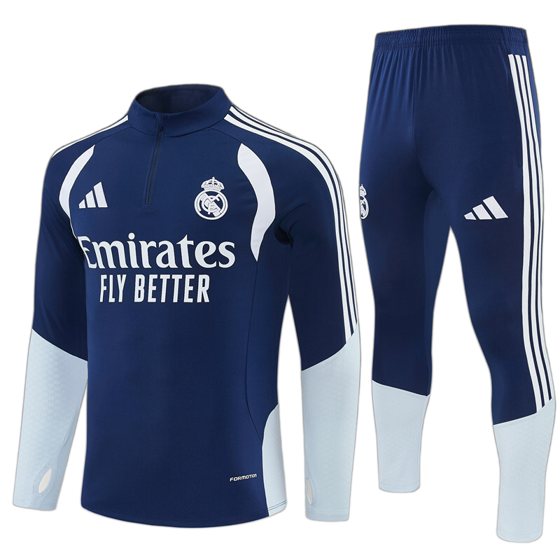 Real Madrid 2026/27 Training Kids Kit – Blue/Navy