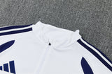 Real Madrid 2026/27 Training Tracksuit – White