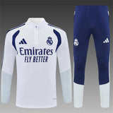 Real Madrid 2026/27 Training Tracksuit – White