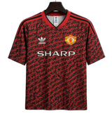 Manchester United 2026/27 Away Jersey – Black/Red – Remake