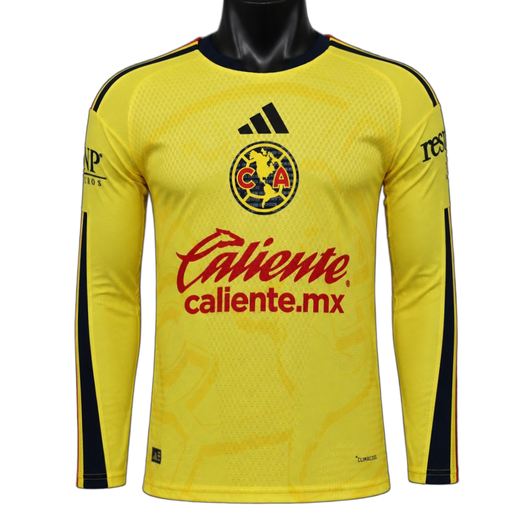 Club América 2026/27 Home Jersey – Player Version – Long Sleeve