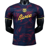 FC Barcelona 2026/27 Jersey – Player Version – Special Edition – Red/Blue – Abstract Barca Script