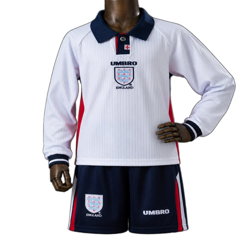 England 2016/28 Home Kids Kit – Retro Version