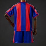 FC Barcelona 1996/97 Home Kids Kit – Retro Version