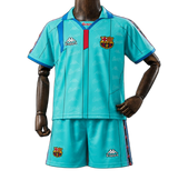 FC Barcelona 1996/97 Away Kids Kit – Retro Version