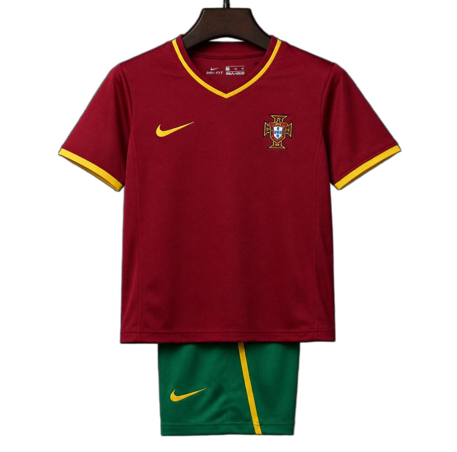 Portugal 2000 Home Kids Kit – Retro Version