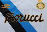 Inter Milan 1994/95 Away Kids Kit – Retro Version – White